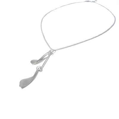 Sterling Silver Dewdrop Necklace - Artina's Jewellery