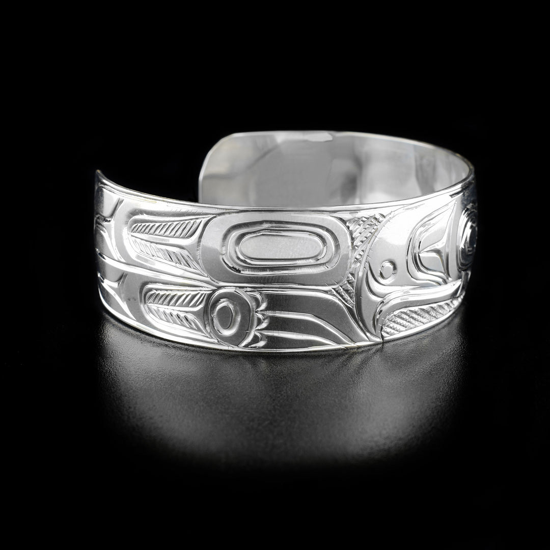 Sterling Silver 3/4" Eagle Bracelet - Artina's Jewellery