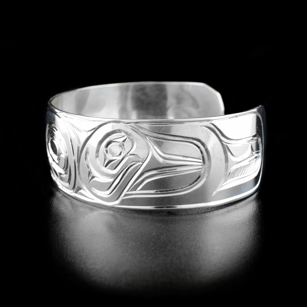 Sterling Silver 3/4" Eagle Bracelet - Artina's Jewellery