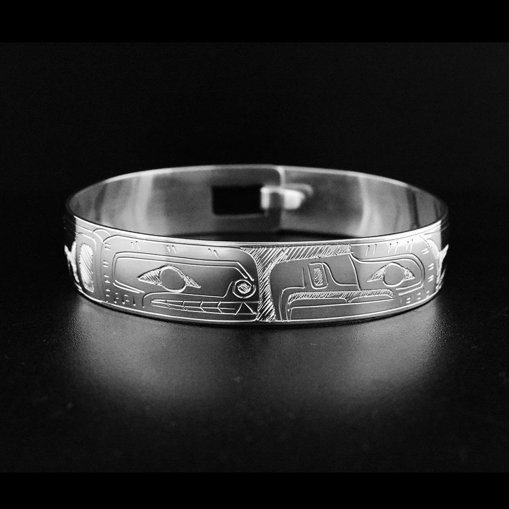 1/2" Orca & Eagle Clasp Bracelet