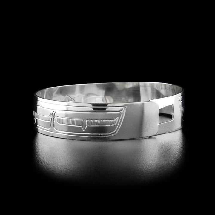 Sterling Silver 1/2" Eagle Clasp Bracelet - Artina's Jewellery