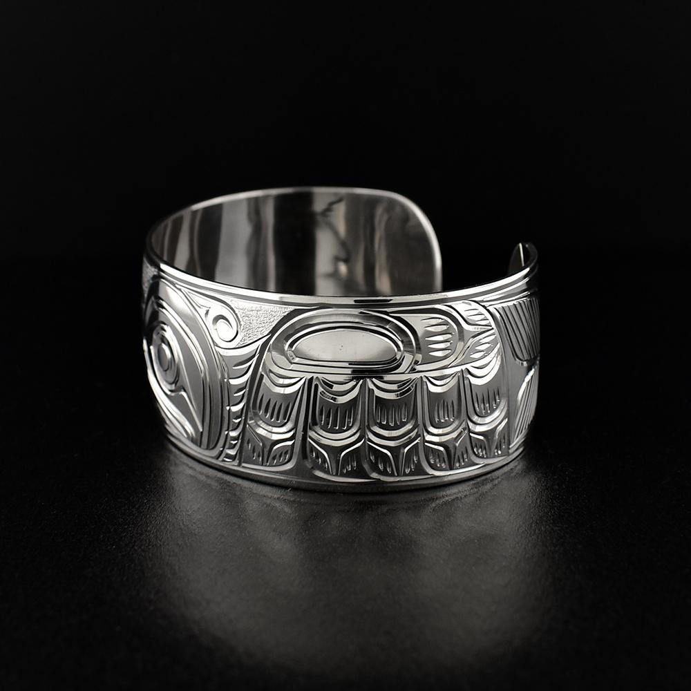 1" Silver Hummingbird Bracelet