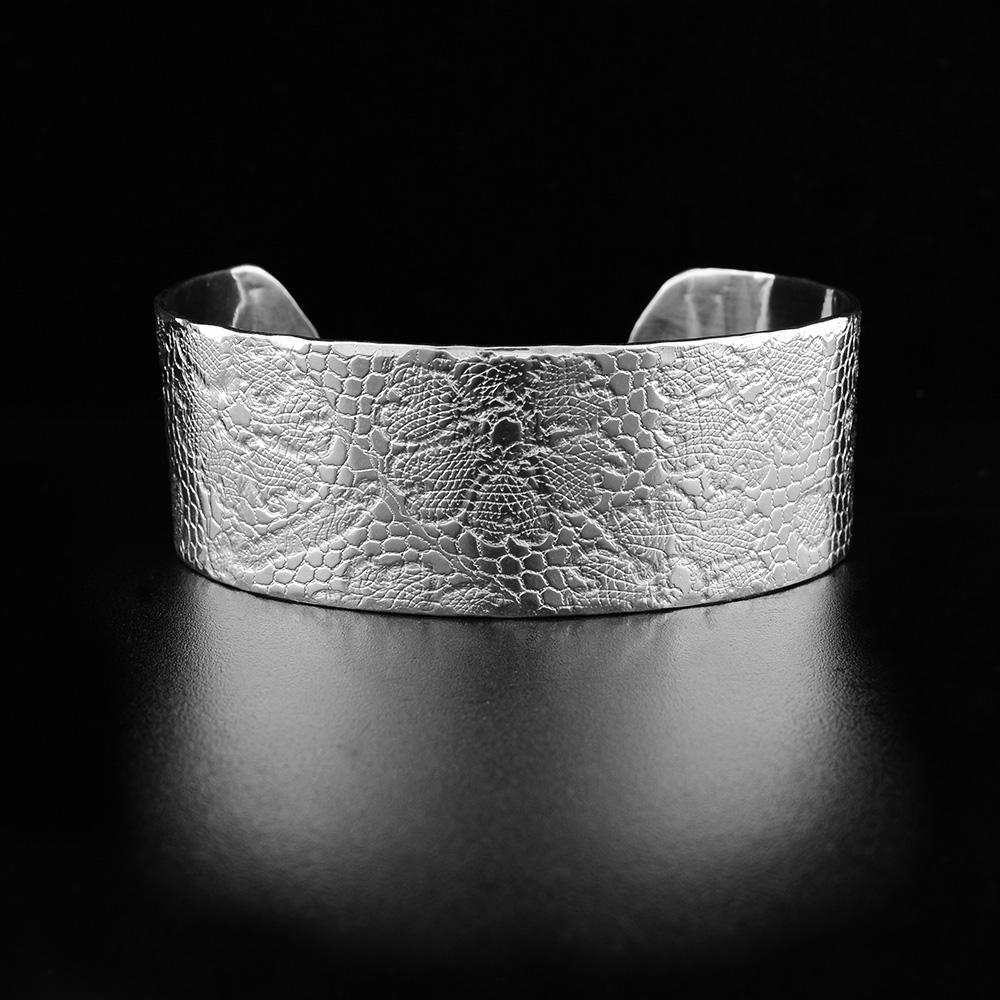 Sterling Silver Chantilly Cuff