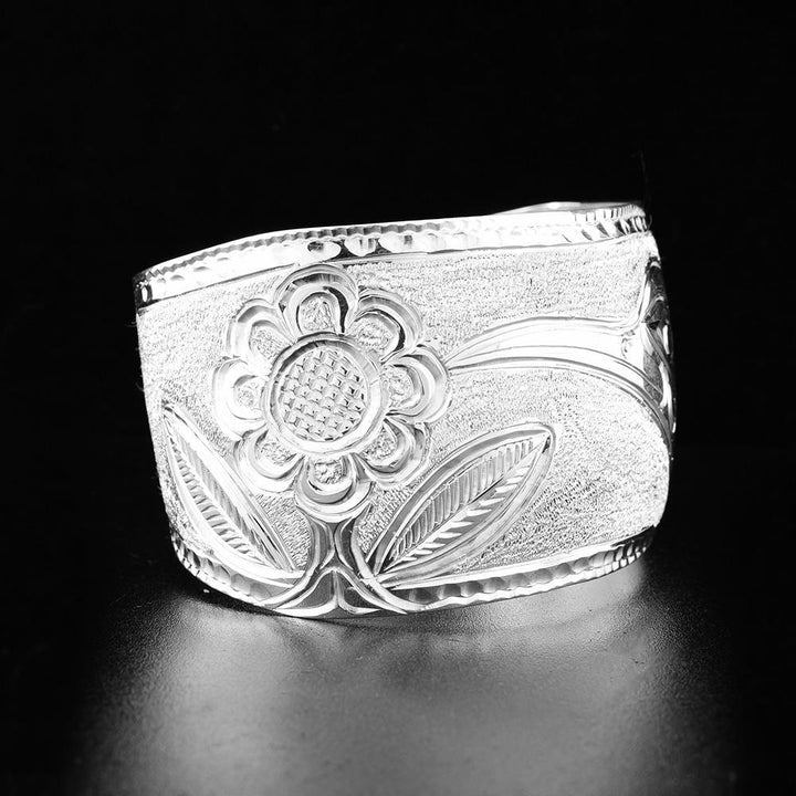 Sterling Silver 1.5" Hummingbird Bracelet