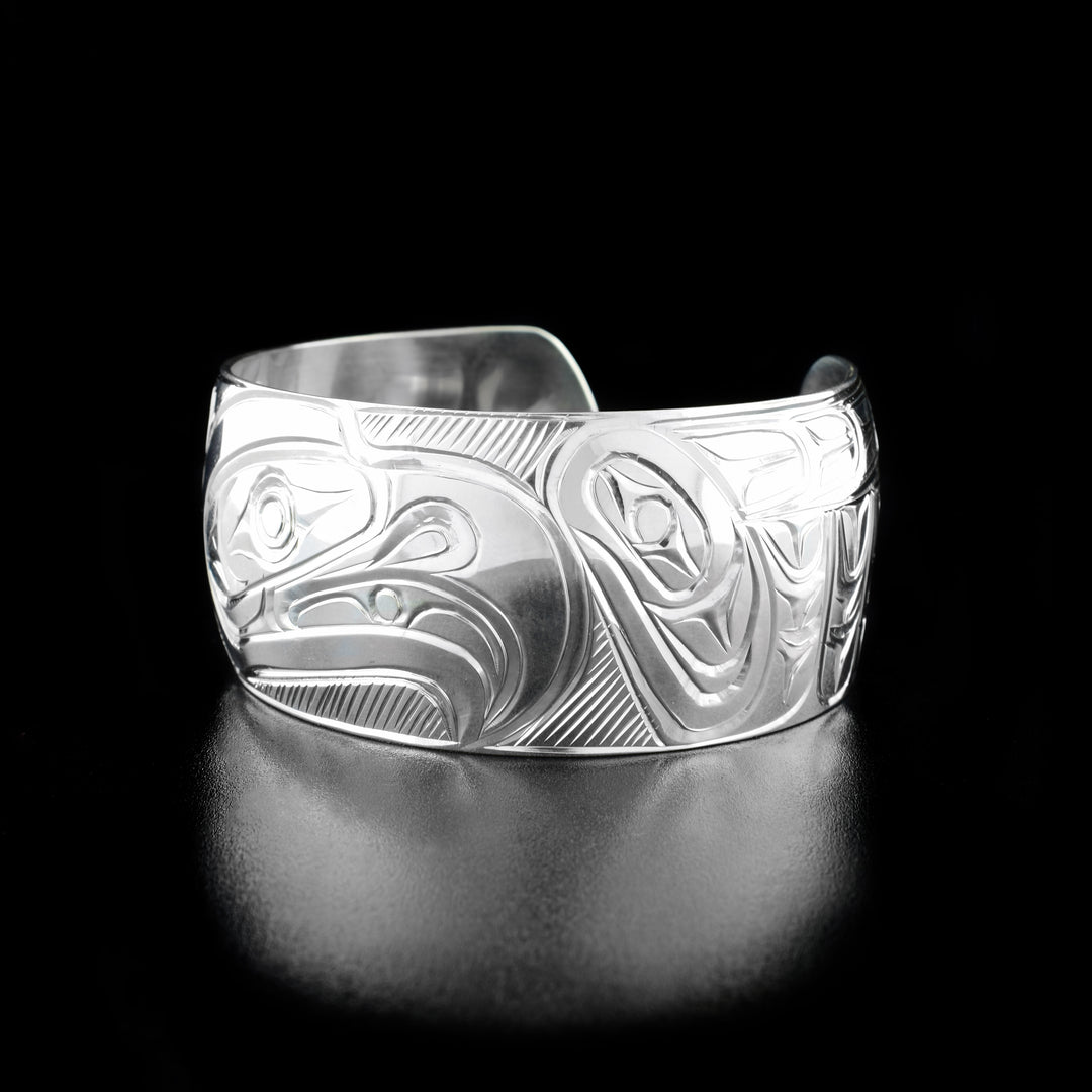 Sterling silver cuff bracelet 