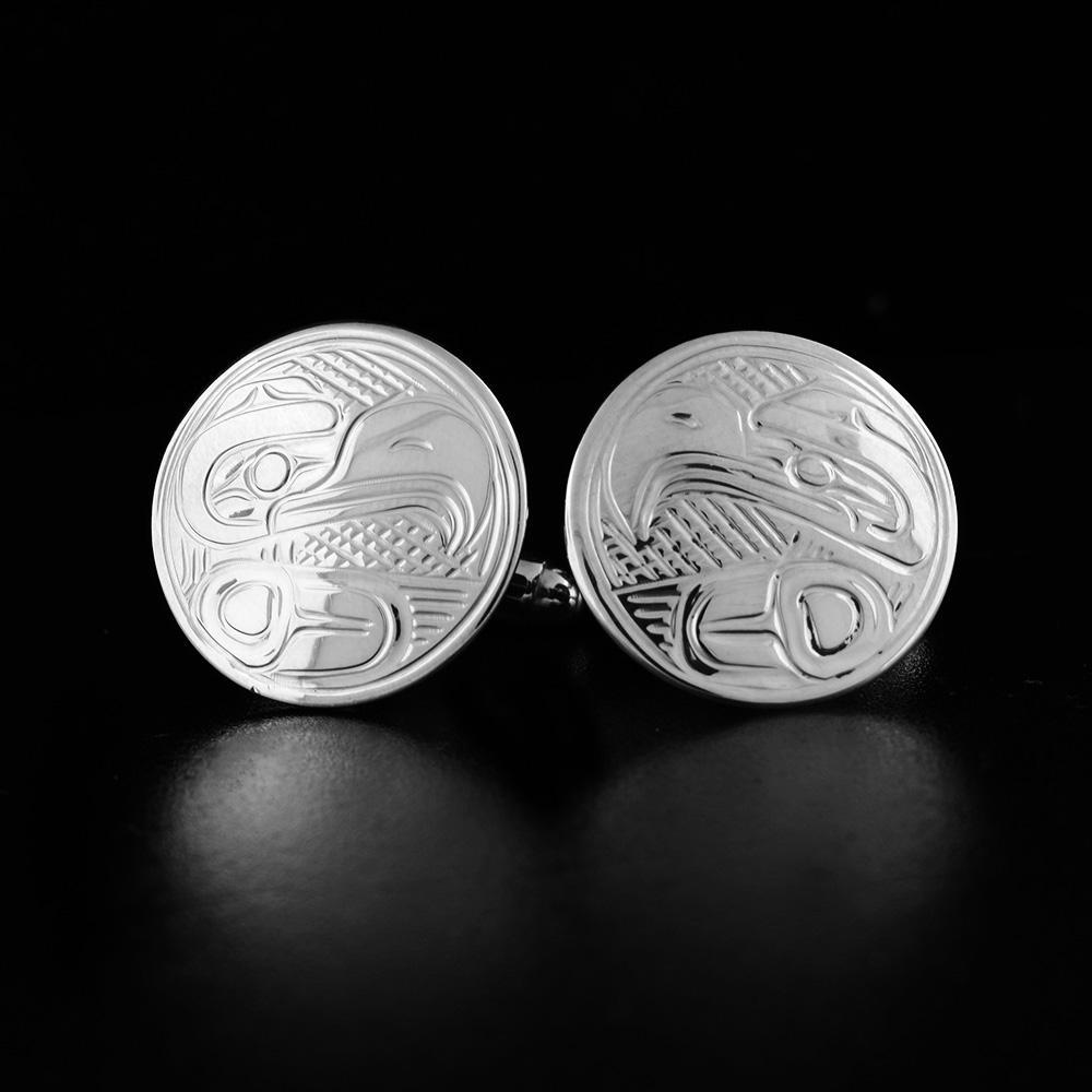 Sterling Silver Eagle Cufflinks