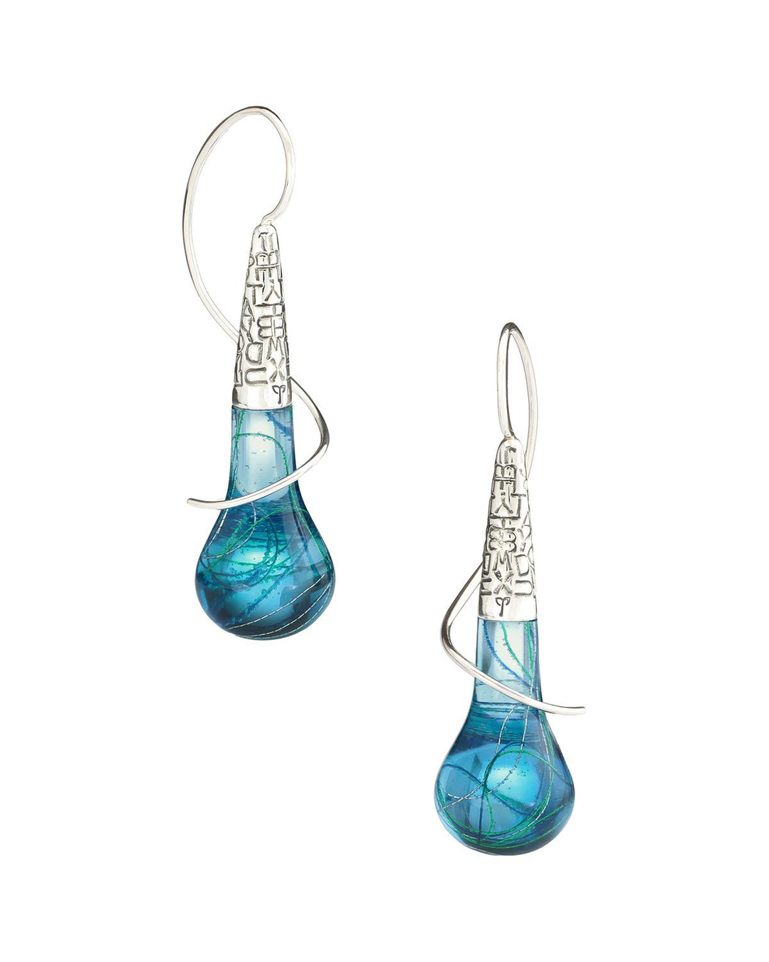 Turquoise Tone Earrings