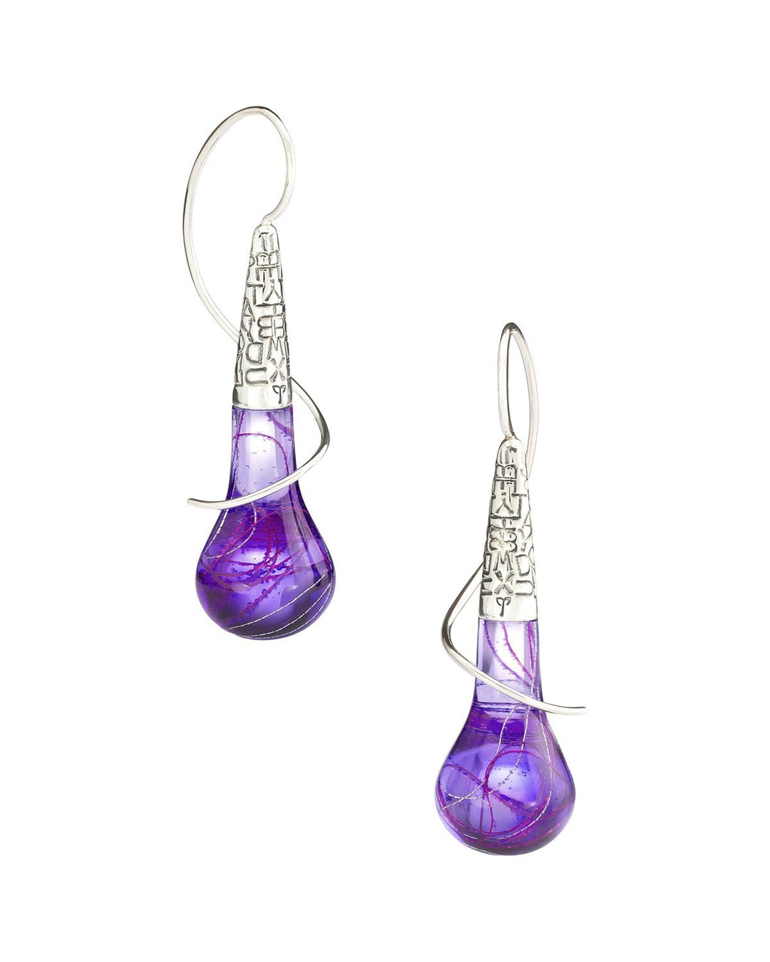 Amethyst Tone Earrings