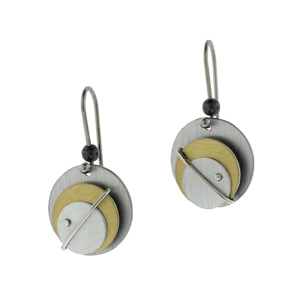Layered Circle Earrings