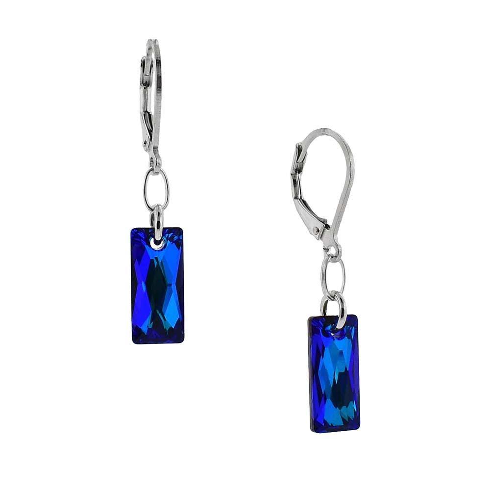 Baguette Crystal Earrings
