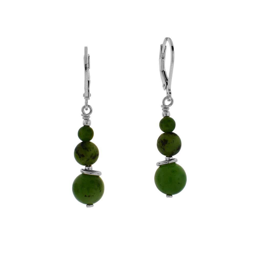 BC Jade Balls Earrings