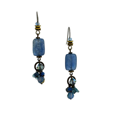Tofino Blue Crystal Earrings