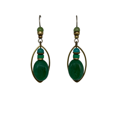 Elemental Jade Earrings