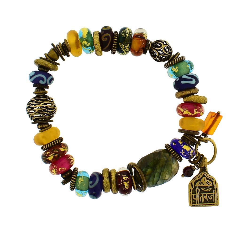 Urban Tribe Bracelet with Labradorite