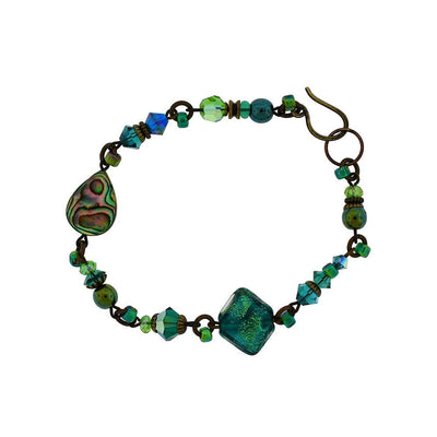 Atlantis Green Delica Bracelet