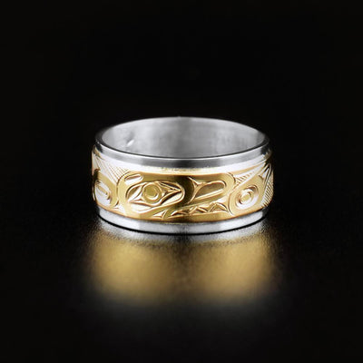 Solid Band Orca Ring