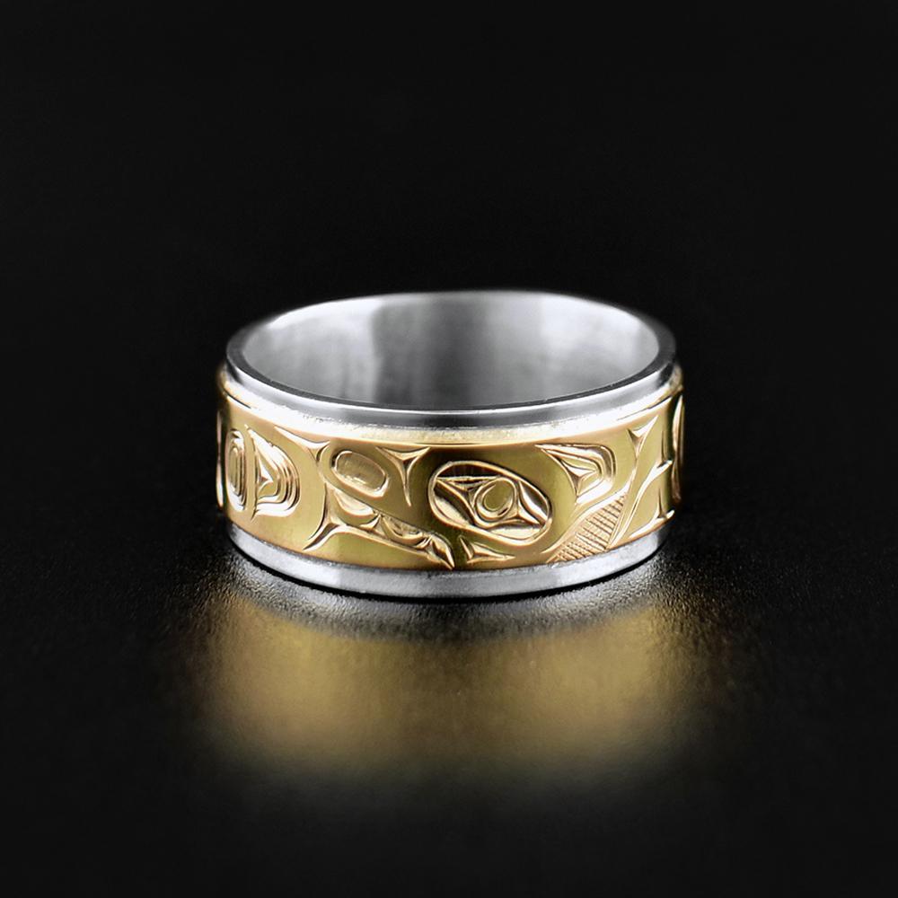 Solid Band Bear Ring