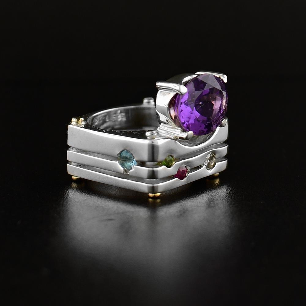 Layered Stack Ring
