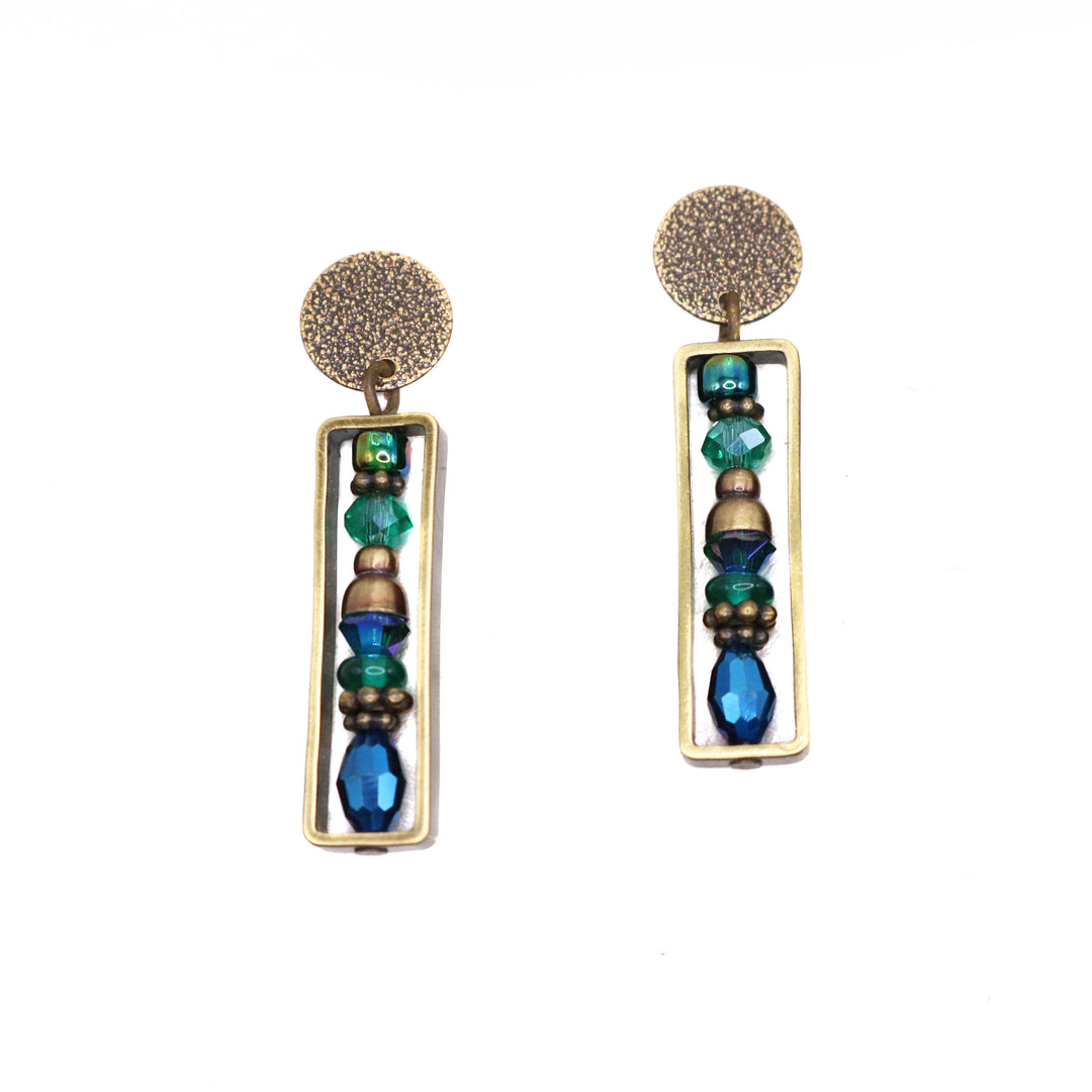 Atlantis Rectangle Earrings