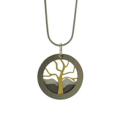 Round Tree Necklace