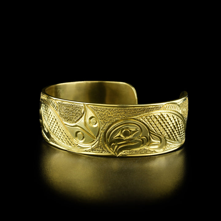 Brass Salmon Bracelet - Artina's Jewellery