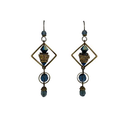 Tofino Blue Diamond Earrings