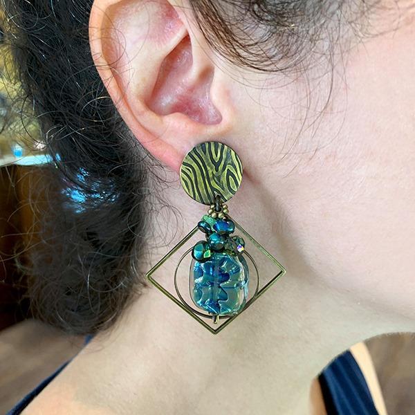 Atlantis Water Earrings