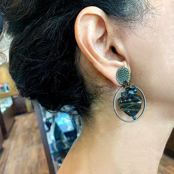 Tofino Blue Splash Earrings