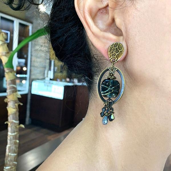 Tofino Blue Beach Earrings