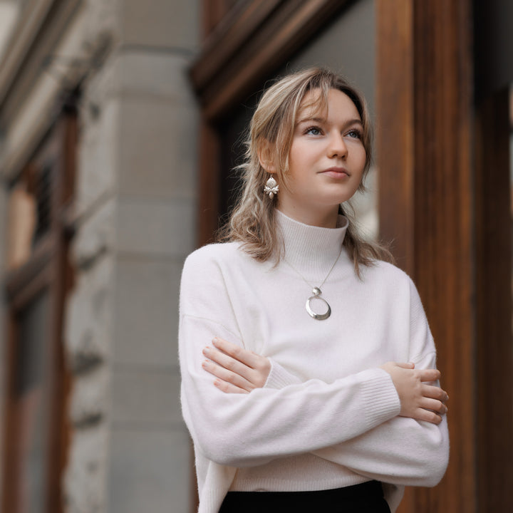 Sterling Silver Waratah Earrings - Artina's Jewellery