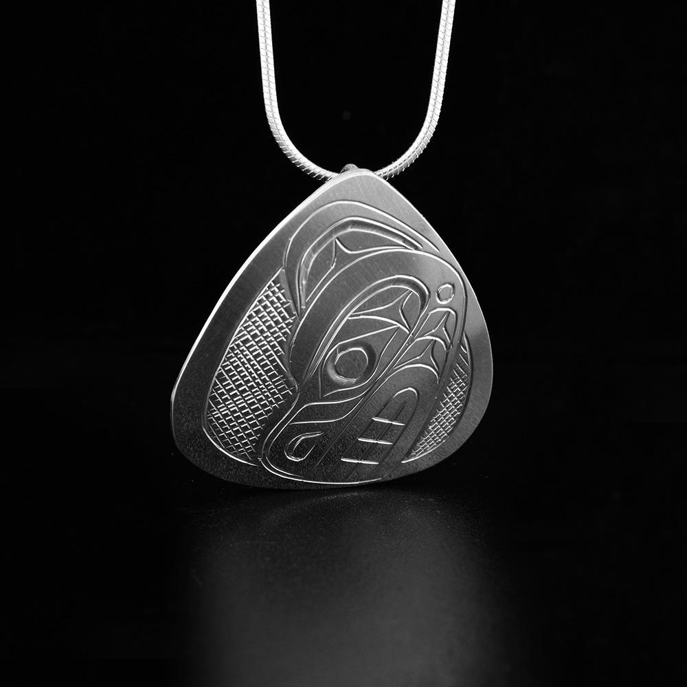Sterling Silver Bear Pendant in Various Shapes