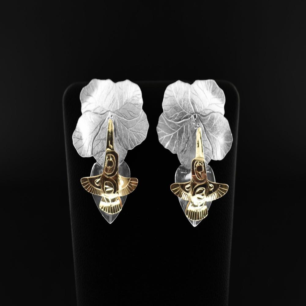 Large Hummingbird Earrings