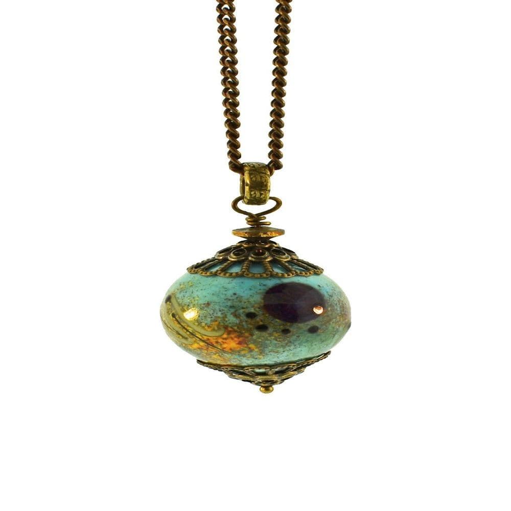 Possibilities necklace handcrafted by artist Wendy Pierson (Island Rain Studio