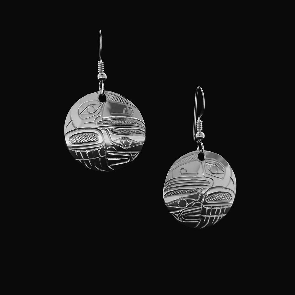 Raven Moon Earrings