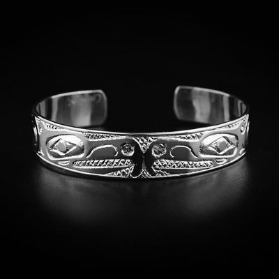 Silver Eagle Bracelet for 7" Wrist