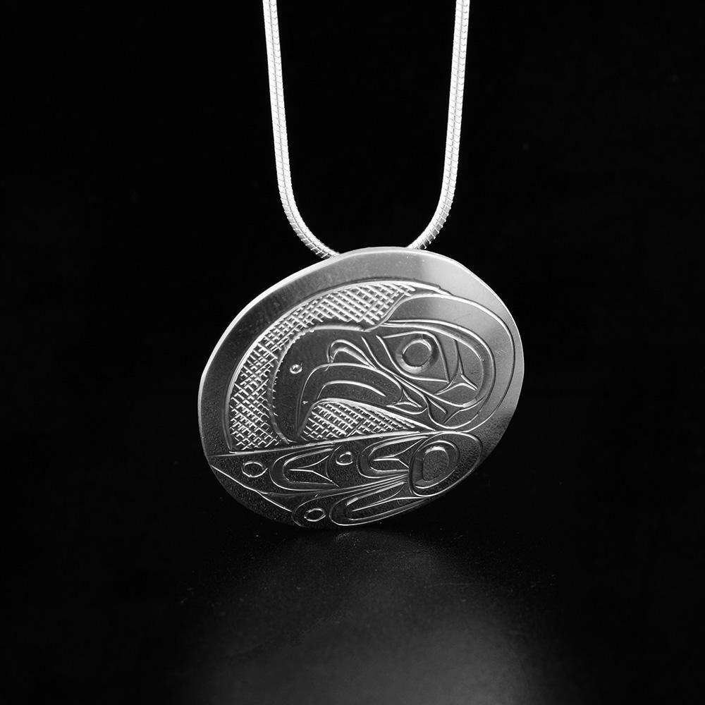 Sterling Silver Eagle Pendant in Various Shapes