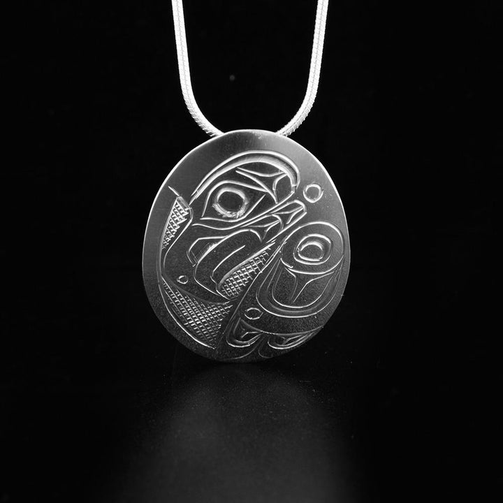 Sterling Silver Eagle Pendant in Various Shapes