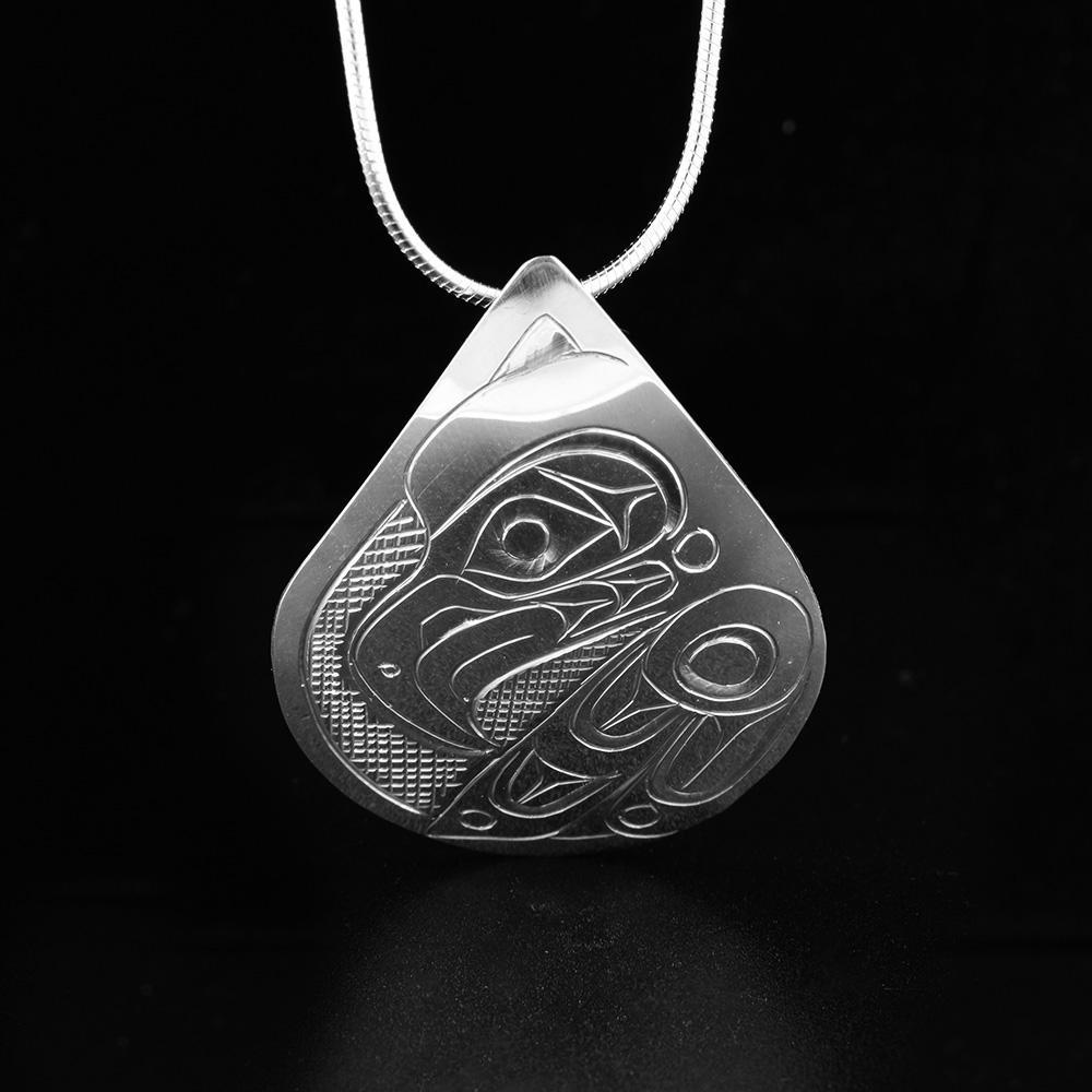 Sterling Silver Eagle Pendant in Various Shapes