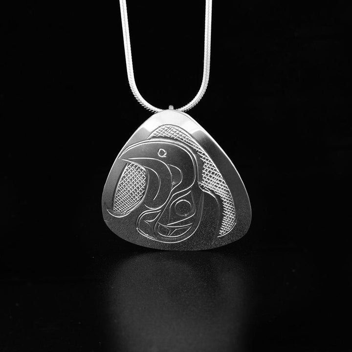 Sterling Silver Eagle Pendant in Various Shapes