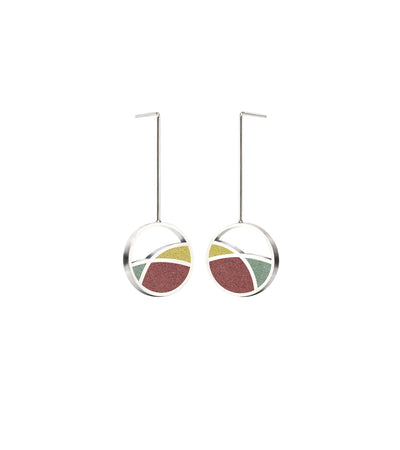March Balloons - Small Concrete Drop Earring