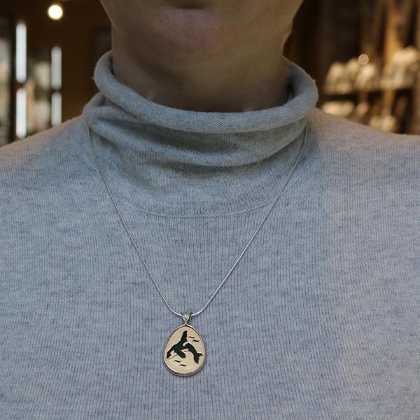 BC Jade Orca Pendant