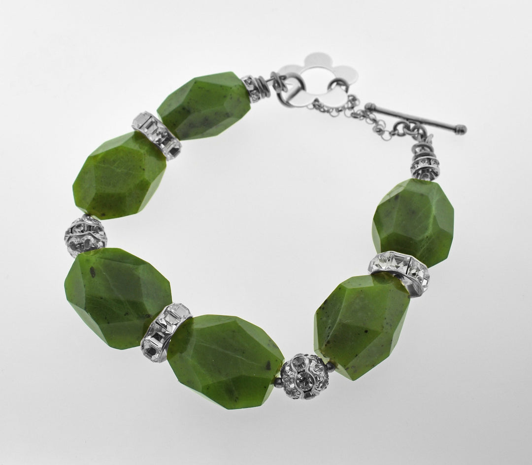 Chunky BC Jade Bracelet