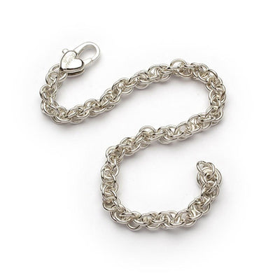 Sterling Silver Small Twist Bracelet