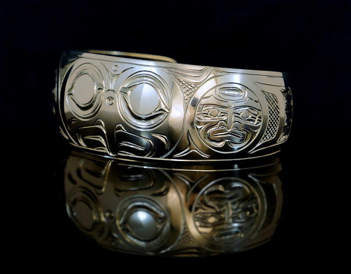 Sterling Silver 1" Owl Bracelet - Artina's Jewellery