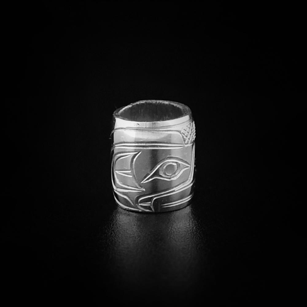 Raven charm bead