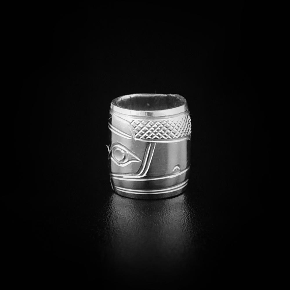 Raven charm bead