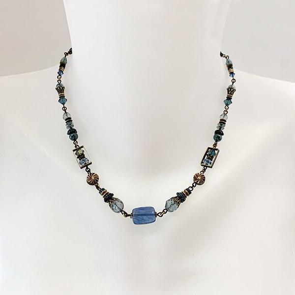 Tofino Blue Waves Necklace