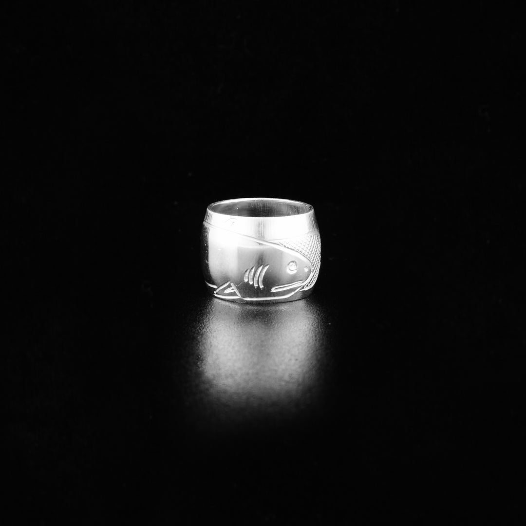 Sterling Silver Shark Spirit Bead