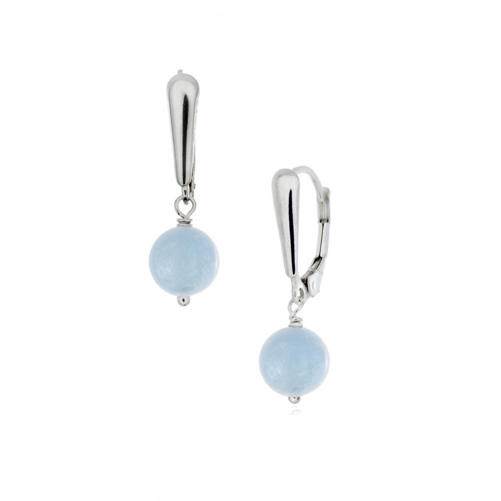 Aquamarine Drop Earrings