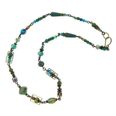 Atlantis Green Delica Necklace